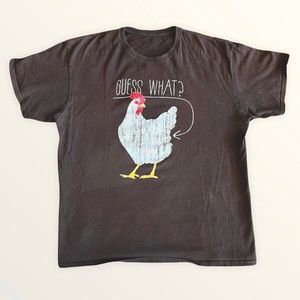 Vintage chicken graphic t-shirt